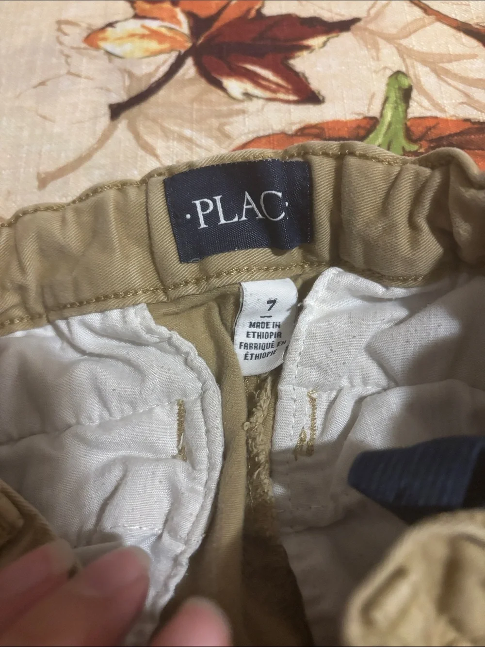 Khaki Straight-Leg Pants - Neutral Tan